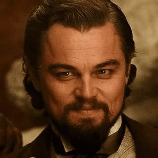 😏 emoji Leonardo DiCaprio Telegram sticker 18 of 116