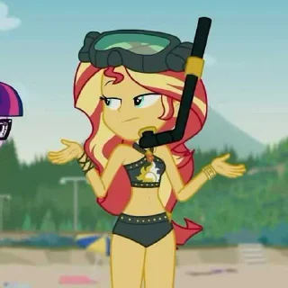 Sticker from Sunset Shimmer