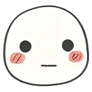 😐 emoji doodle smile by @AIStixBot Telegram sticker 12 of 26