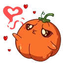😘 emoji Pumpkin Jack (@TgSticker) Telegram sticker 12 of 48