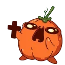 ✝️ emoji Pumpkin Jack (@TgSticker) Telegram sticker 21 of 48
