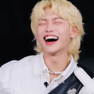 😆 emoji Lee Felix... ♡ Telegram sticker 8 of 112