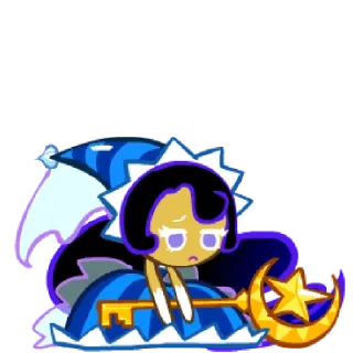 🌙 emoji Moonlight Cookie! Telegram sticker 5 of 40