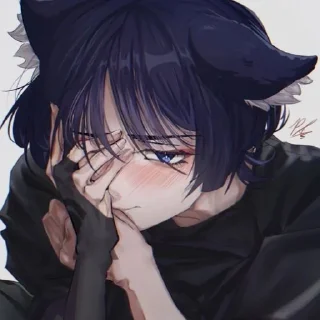 ☔️ emoji genshin comfort Telegram sticker 7 of 12