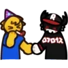 🤝 emoji Regretevator emotes by viperpaws (Tumblr) Telegram sticker 22 of 42