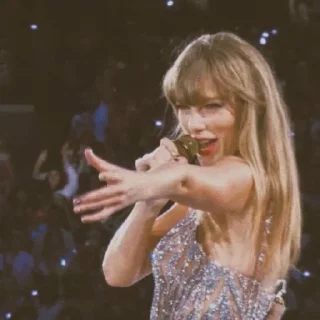 Sticker from The eras tour part 2