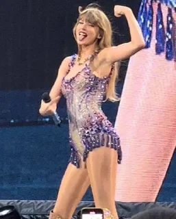 Sticker from The eras tour part 2