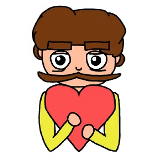 ❤️ emoji Бив Telegram sticker 14 of 19