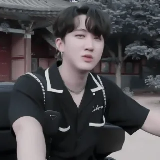 🍥 emoji [🍥] ;; changbin ;; @lumicore_present Telegram sticker 19 of 40
