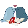 🫀 emoji Пак тюленя ( @tulenzentg ) Telegram sticker 24 of 26