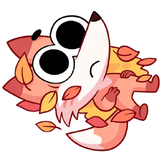 🍂 emoji Ливси без надписей @stickers_vk Telegram sticker 8 of 48