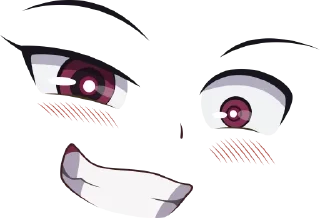 😁 emoji Ахегао @stickers187 Telegram sticker 21 of 24
