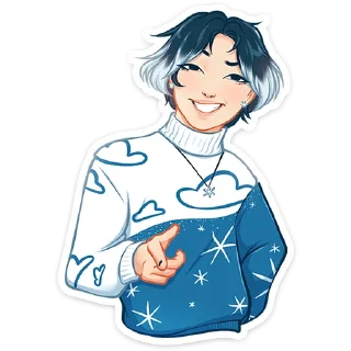 😉 emoji Винтер (@TgSticker) Telegram sticker 8 of 48