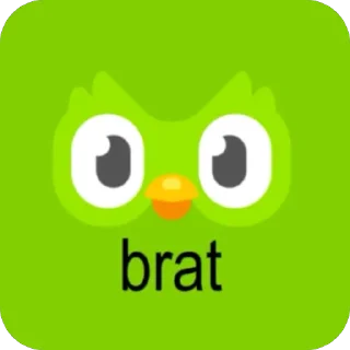 🫥 emoji BRAT Telegram sticker 21 of 21