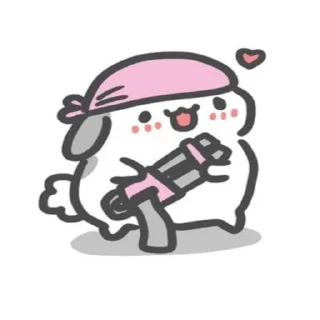 Sticker from Tutu rambo