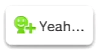 Sticker from yeah