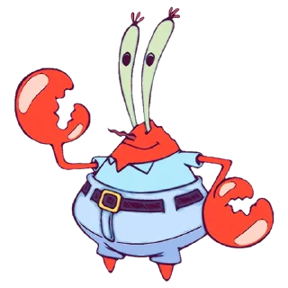 🦀 emoji Spongebob Telegram sticker 5 of 58