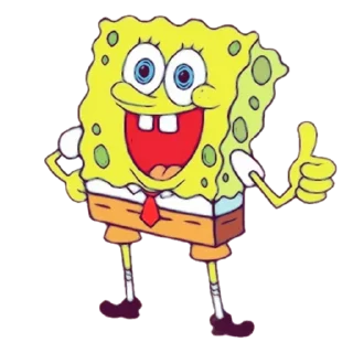 👍 emoji Spongebob Telegram sticker 13 of 58