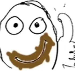 🤩 emoji дурацкие наклеечки Telegram sticker 17 of 120