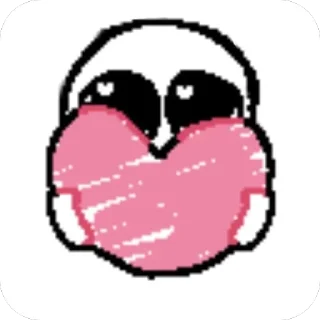 🫥 emoji бебе Telegram sticker 18 of 55