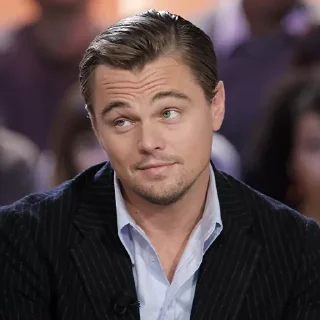 Sticker from Leonardo DiCaprio