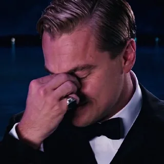🤦‍♂️ emoji Leonardo DiCaprio Telegram sticker 22 of 116