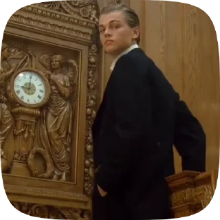 🫀 emoji Leonardo DiCaprio. От bloodmoon💫 Telegram sticker 21 of 21