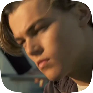 🫀 emoji Leonardo DiCaprio. От bloodmoon💫 Telegram sticker 11 of 21