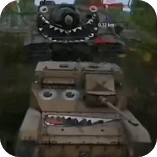 Sticker from ATTACK THE D POINT!!!(War Thunder)
