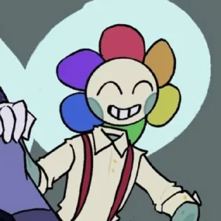 🏵 emoji ᗞᗩᑎᗞᎩ | ᗞᗩᑎᗞᎩ'ᔑ ᗯᓂᖇᏞᗞ Telegram sticker 5 of 50