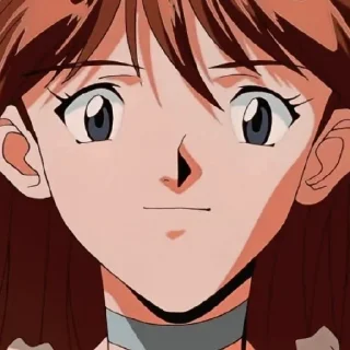 🙃 emoji Аска Telegram sticker 13 of 37
