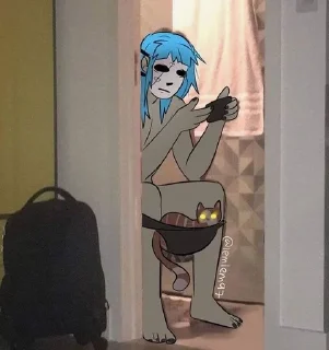 🚽 emoji Салли Фейс мемасы Telegram sticker 14 of 74