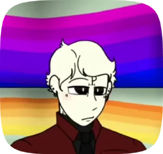 😨 emoji #!аним Сатаник¡ Telegram sticker 7 of 14