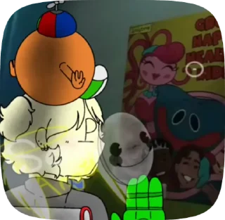 🎤 emoji #!аним Сатаник¡ Telegram sticker 14 of 14