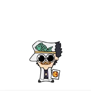 🌟 emoji Чиби деда Telegram sticker 8 of 11