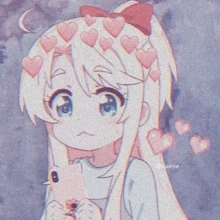 😚 emoji Эмоции аниме :3 (от Zee) Telegram sticker 16 of 29