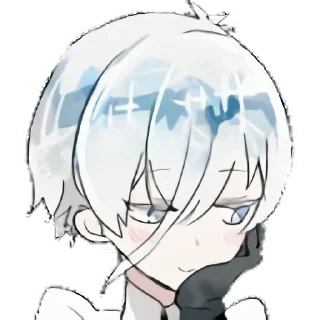 😊 emoji Houseki No Kuni Telegram sticker 10 of 120