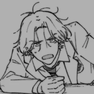 🌟 emoji .｡*ﾟ+.*.｡langa hasegawa/snow❄️ Telegram sticker 23 of 39