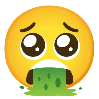 🤮 emoji Anistik Telegram sticker 16 of 24