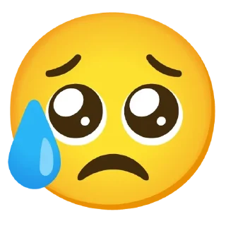 😢 emoji Anistik Telegram sticker 6 of 24