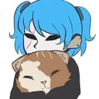 🔪 emoji { ★𝓼𝓪𝓵𝓵𝔂 𝓯𝓪𝓬𝓮★ } - <× @mstland Telegram sticker 19 of 25