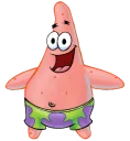 Sticker from Spongebob