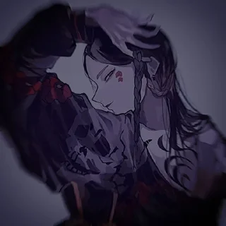 🌑 emoji ran haitani [by @minissTtrelia] Telegram sticker 20 of 73