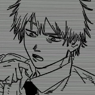 😡 emoji Дэнджи мой симп Telegram sticker 15 of 34