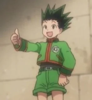 🌟 emoji Gon: Hunter x Hunter Telegram sticker 11 of 41