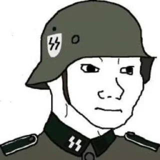 😐 emoji Right Wojak Telegram sticker 10 of 15