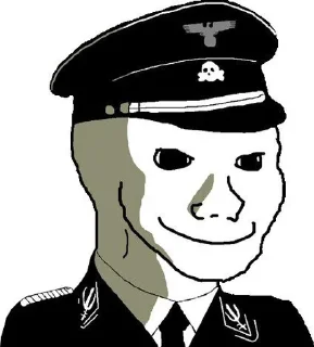 🙂 emoji Right Wojak Telegram sticker 14 of 15
