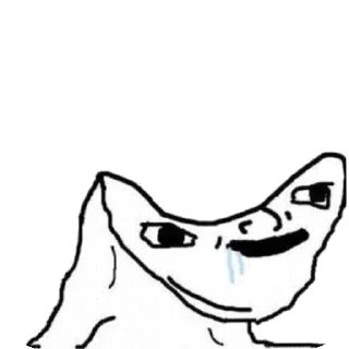 👍 emoji Wojaks Telegram sticker 22 of 39