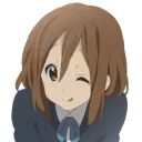 😉 emoji yui Telegram sticker 8 of 20