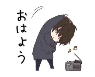 Sticker from Манхера кун 2 @nyasticks